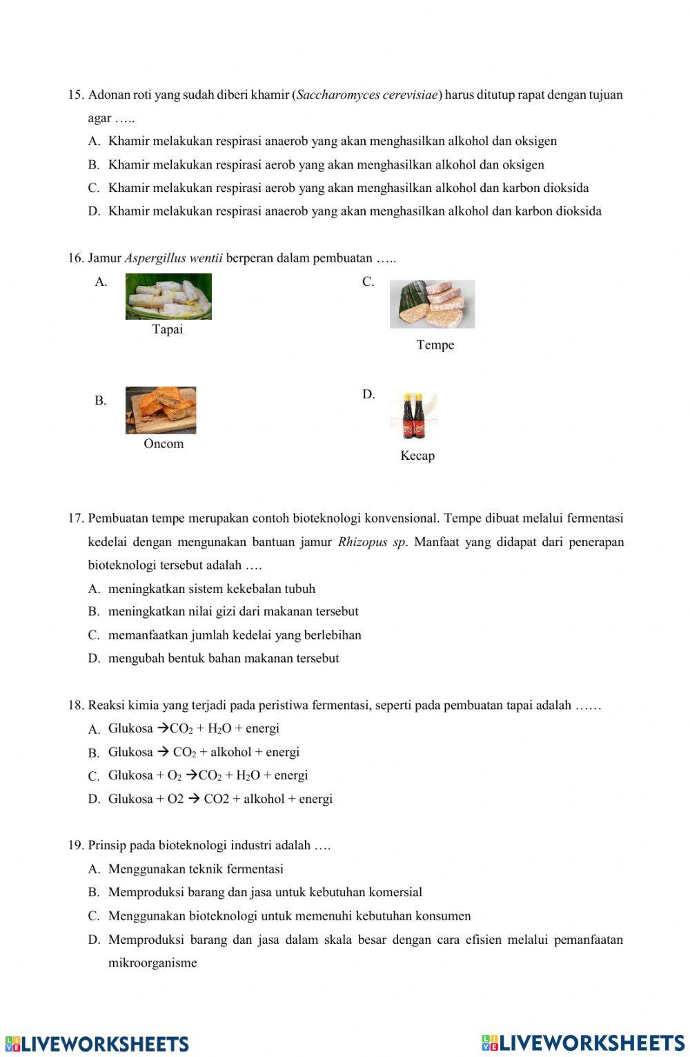Pts ipa kelas 9 semester genap