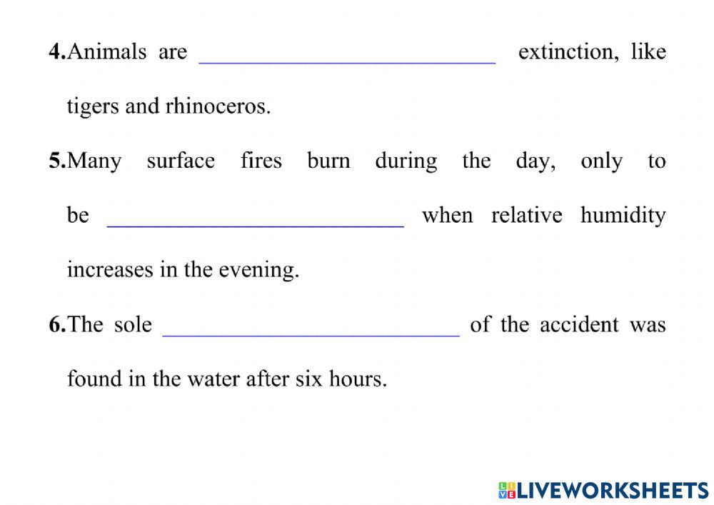 E12. review vocabulary of unit 6+7