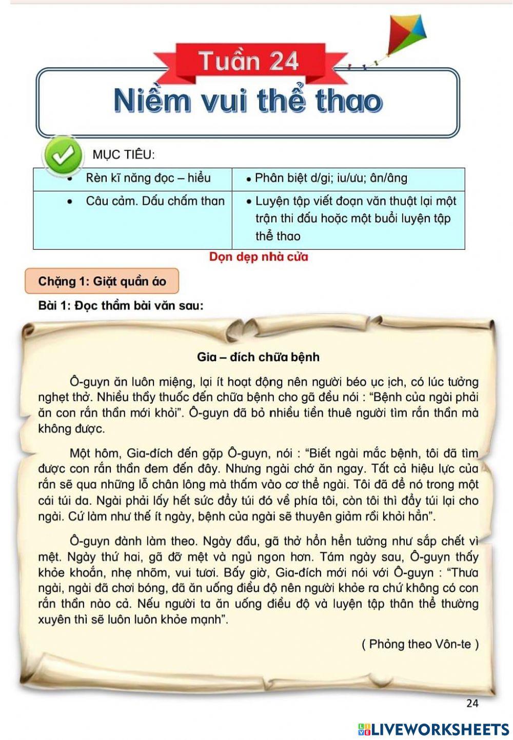 Phiếu TV tuần 24