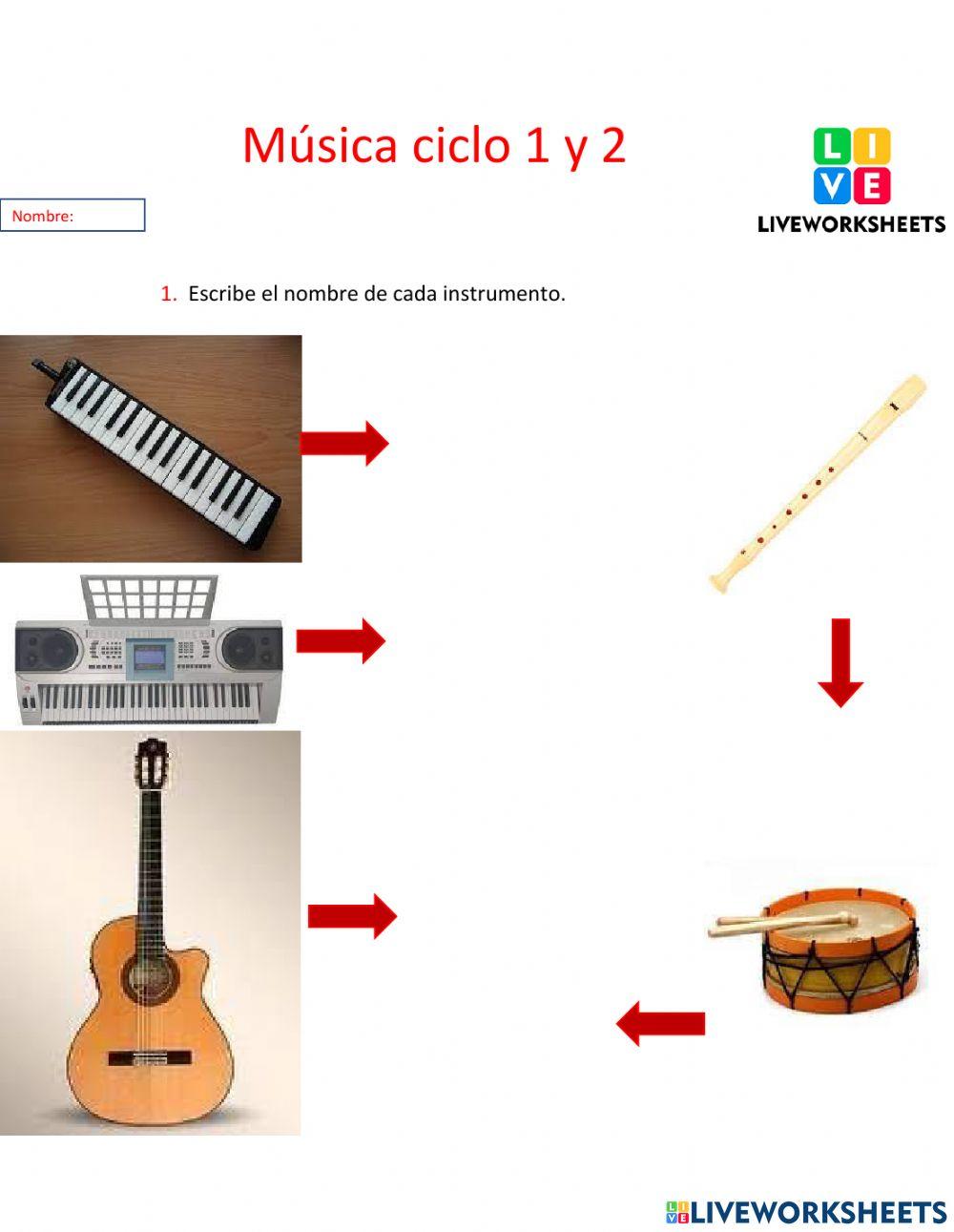 Música ciclo 1 y 2