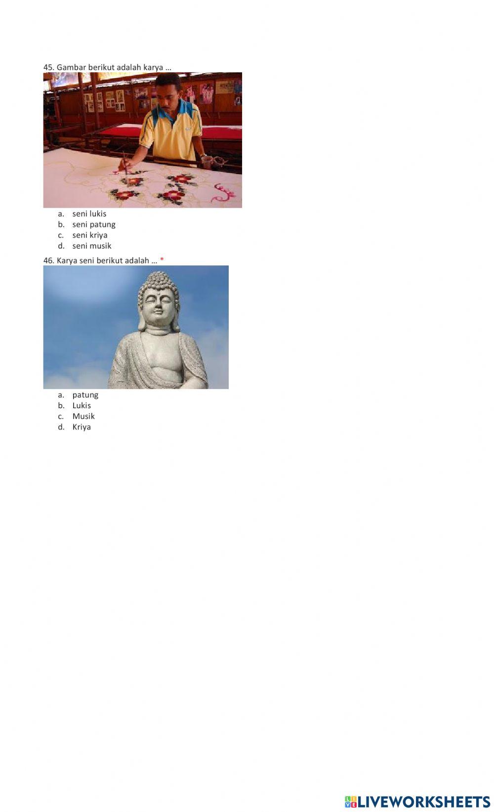 Penilaian tengah semester tema 7