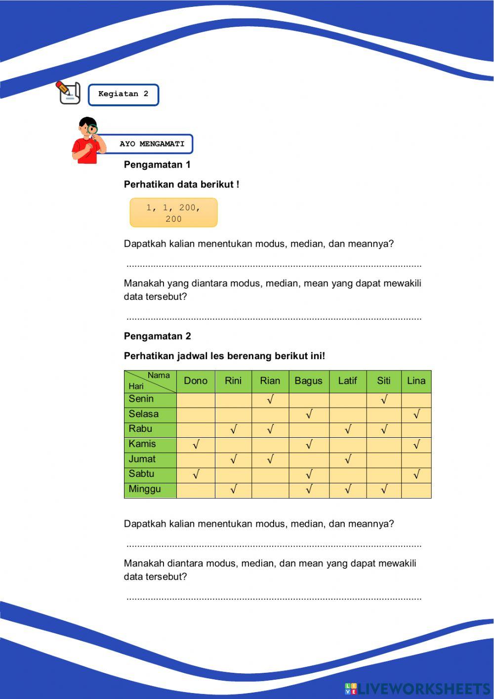 Lembar Kerja Peserta Didik