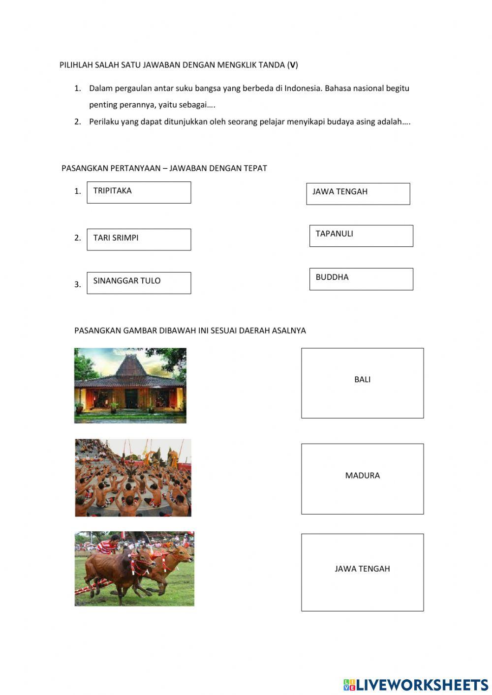 LKPD Kebhinekaan Indonesia