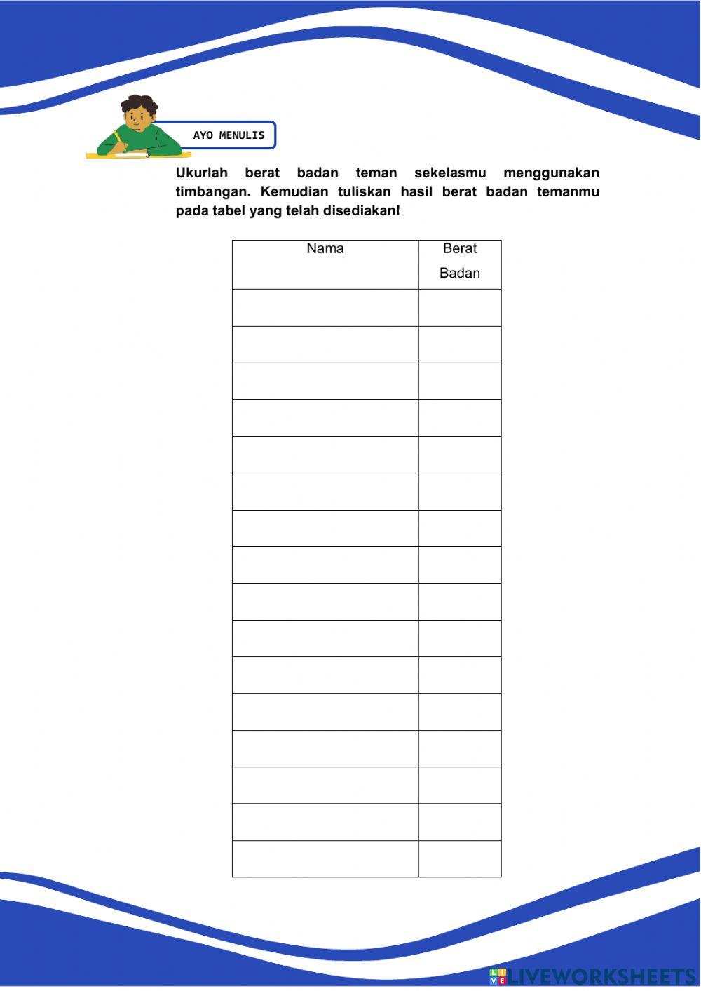 Lembar Kerja Peserta Didik