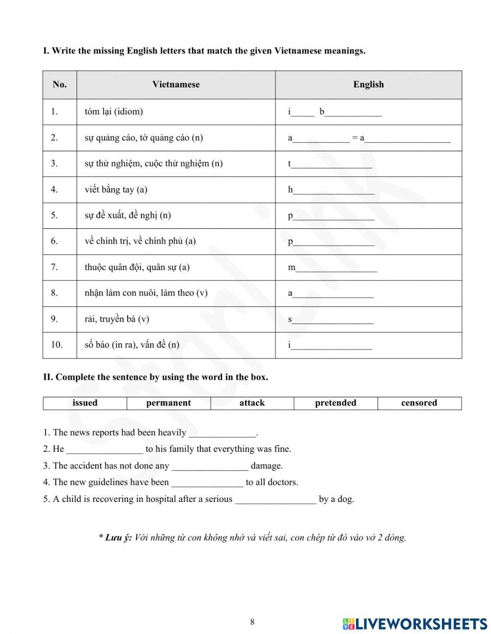 Foreign Teacher-S7-Week 27-U8-Vocab 2