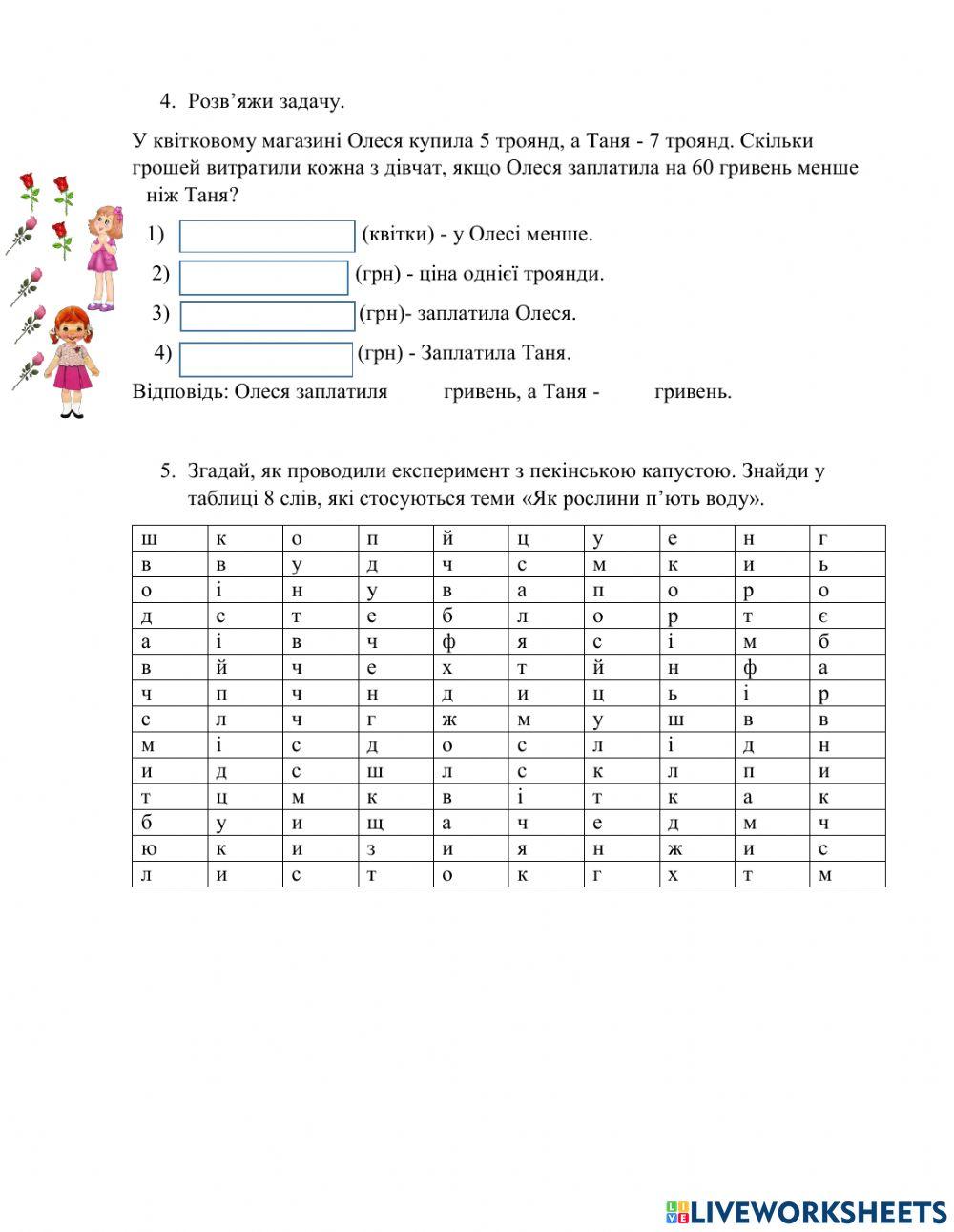 Як рослини п'ють воду