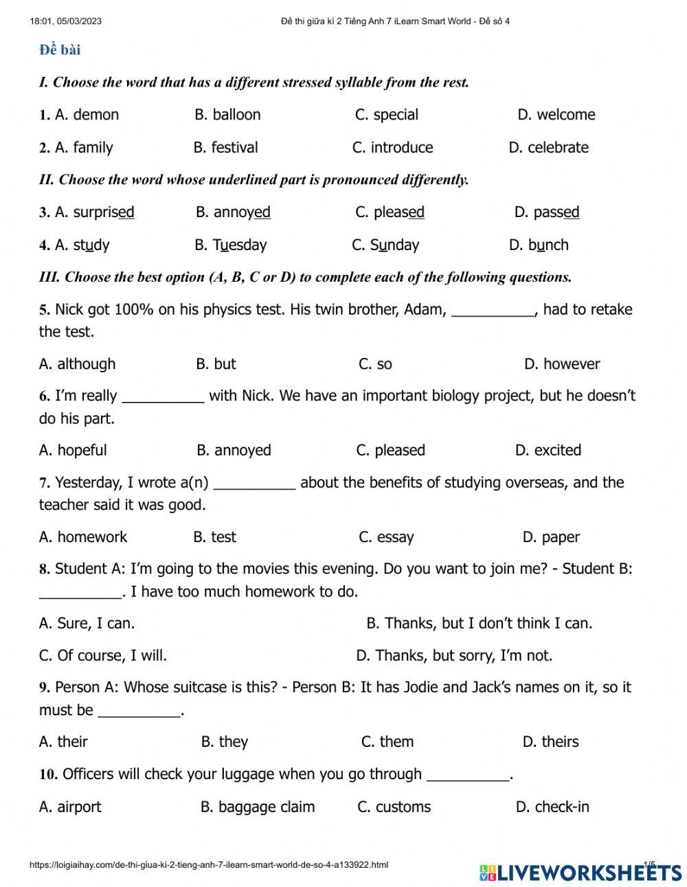 Kiem tra text 4 giua ky lop 7