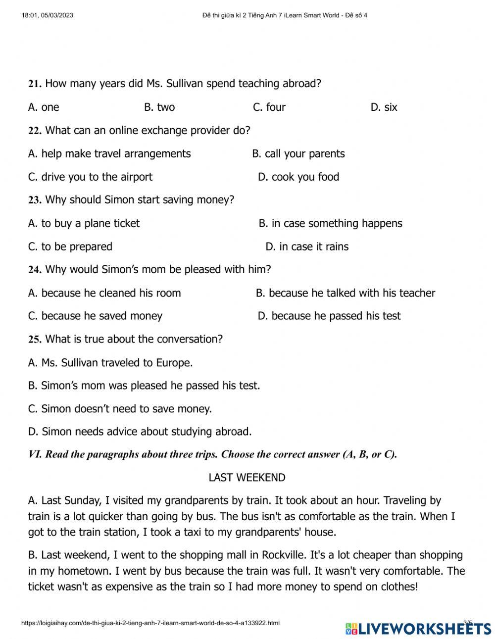 Kiem tra text 4 giua ky lop 7