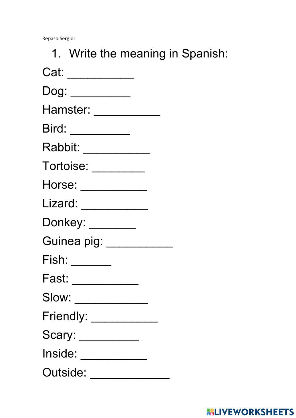 Unidad de repaso para sergio