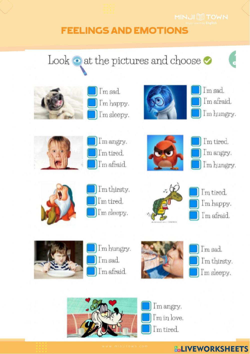 Emotions and feelings