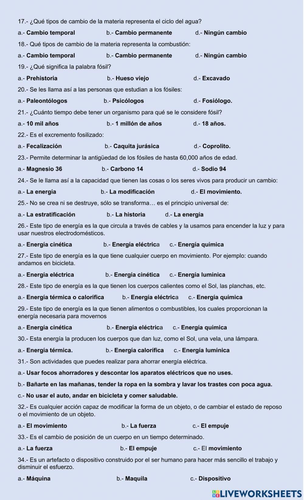 Repaso ciencias natruales b 3-4