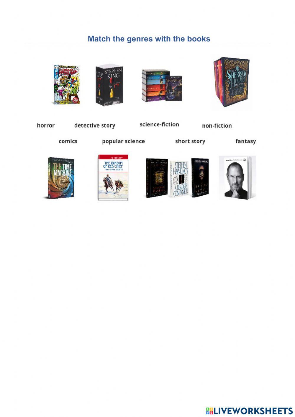 Starlight 8 types of books