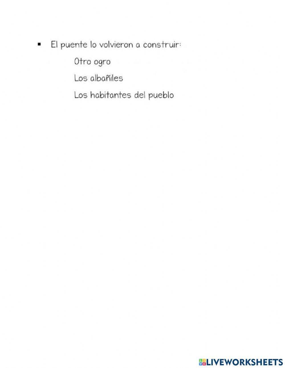 Lectura corta: El puente misterioso