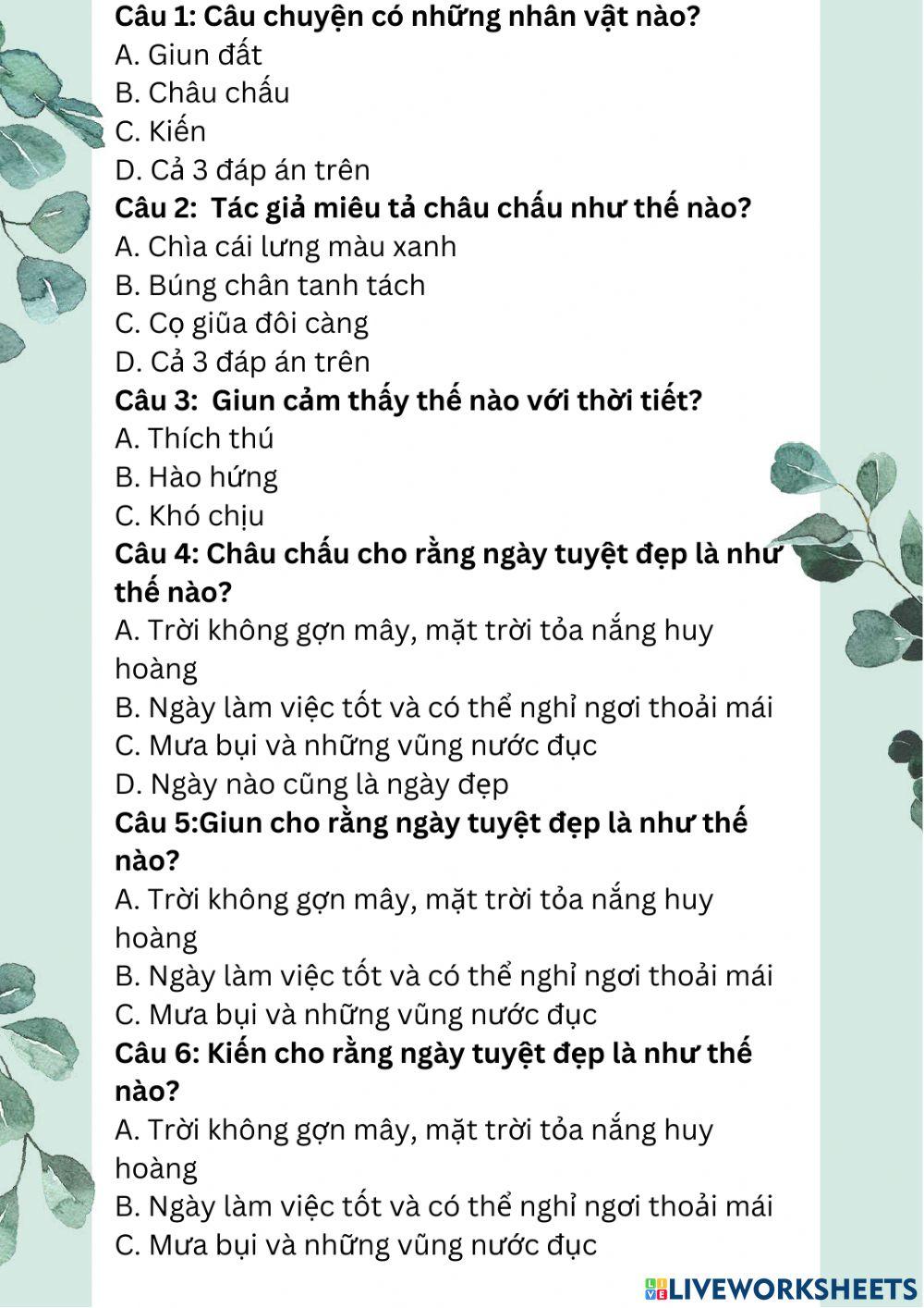 Ngày như thế nào là đẹp?