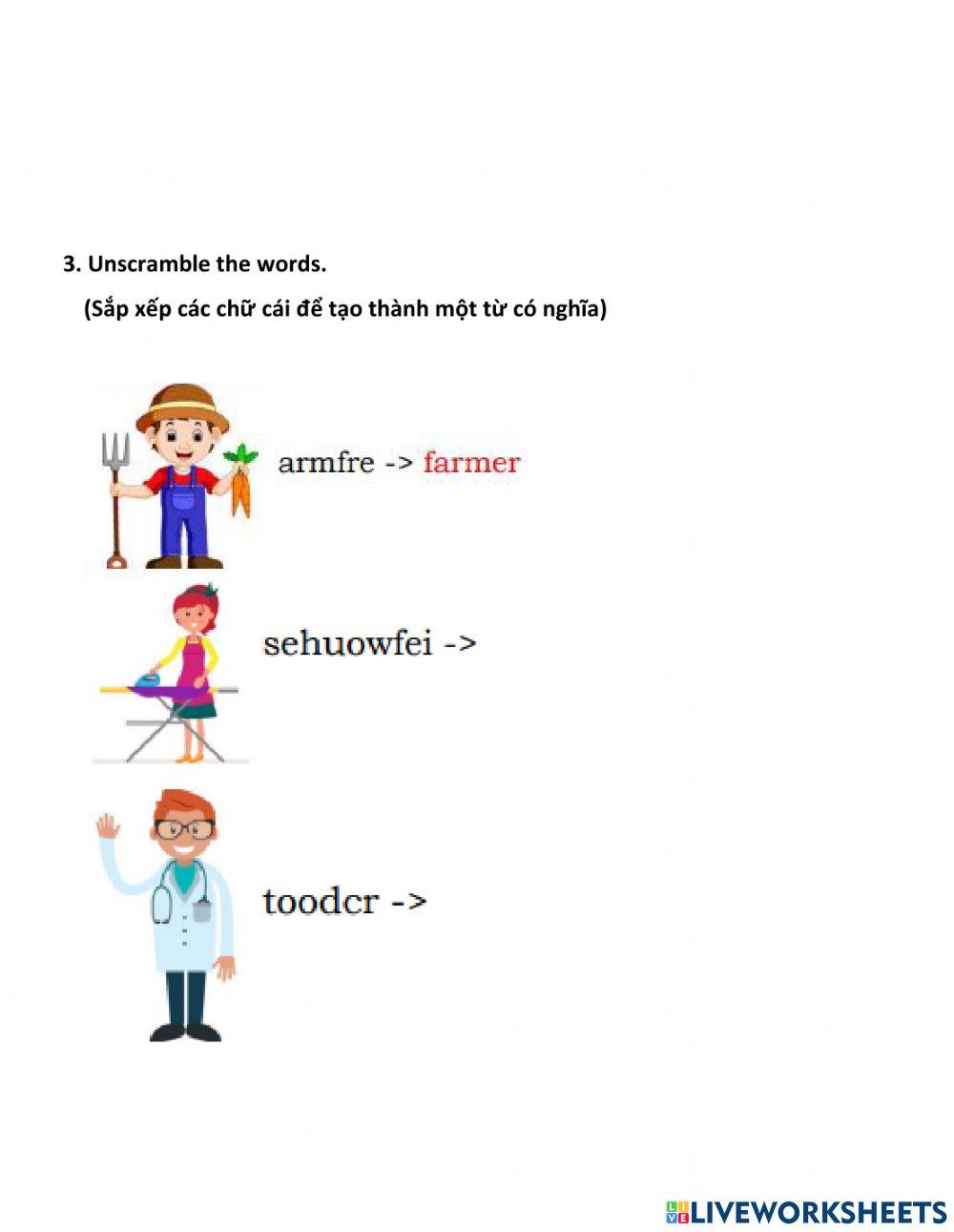 F&F1 - Unit 4 - Jobs