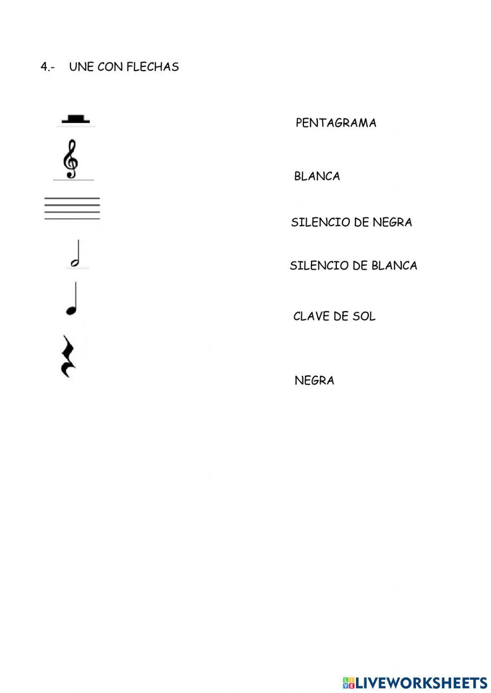 Notas, figuras  instrumentos