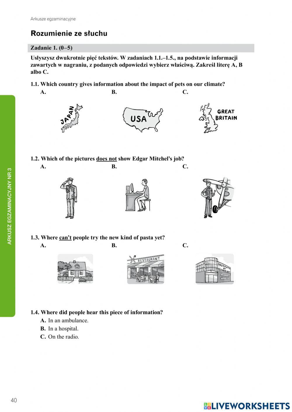 egzamin ósmoklasisty