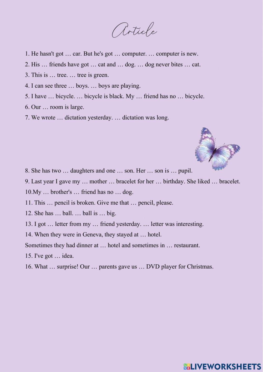 A-an-the-zero article