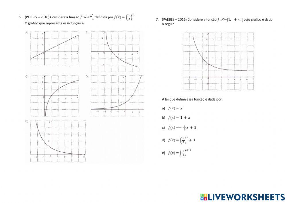 Função exponencial