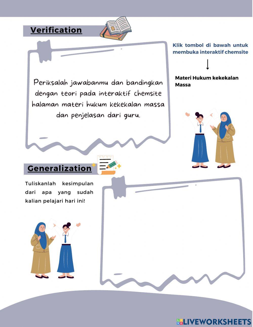 LKPD Hukum Lavoisier