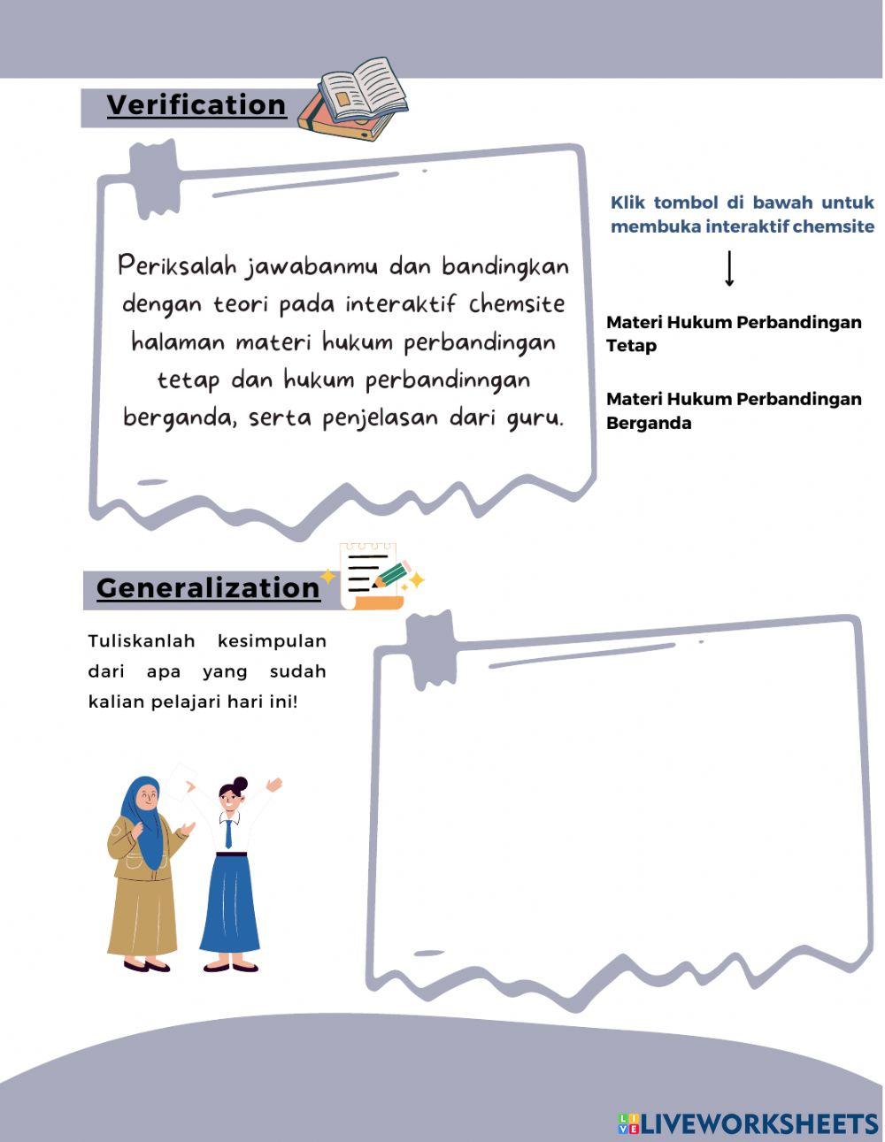 LKPD Hukum Proust dan Hukum Dalton