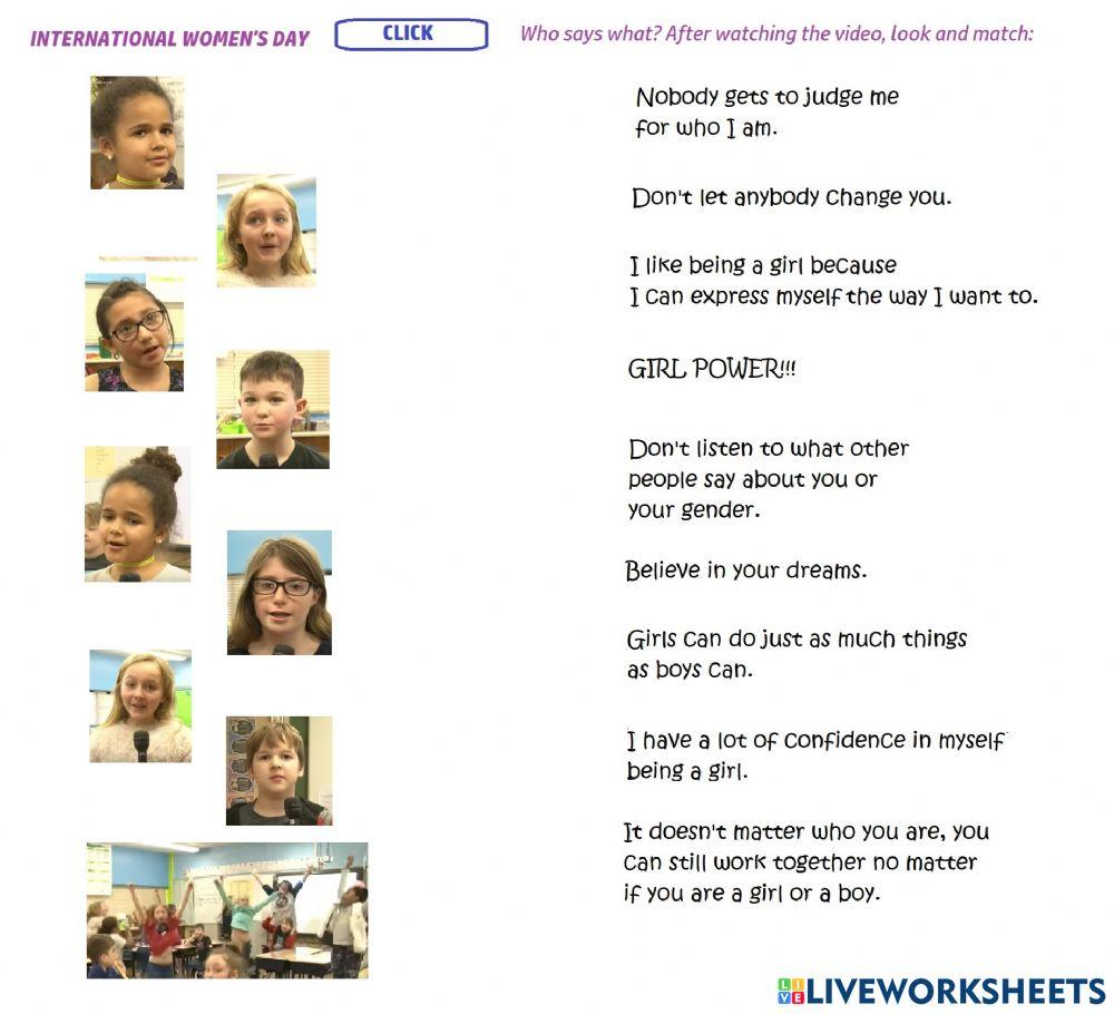 International Women's Day