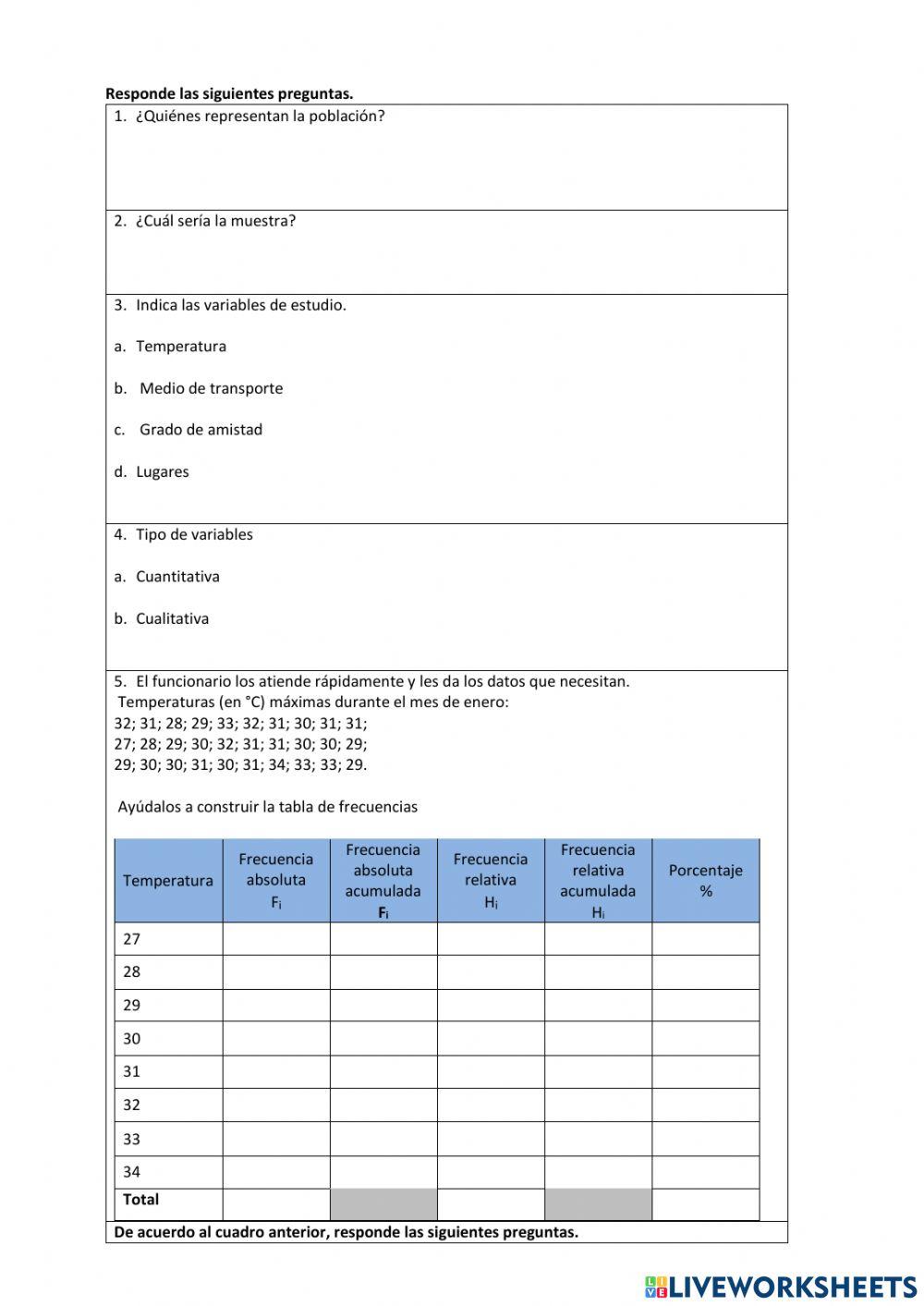 Evaluación diagnóstica