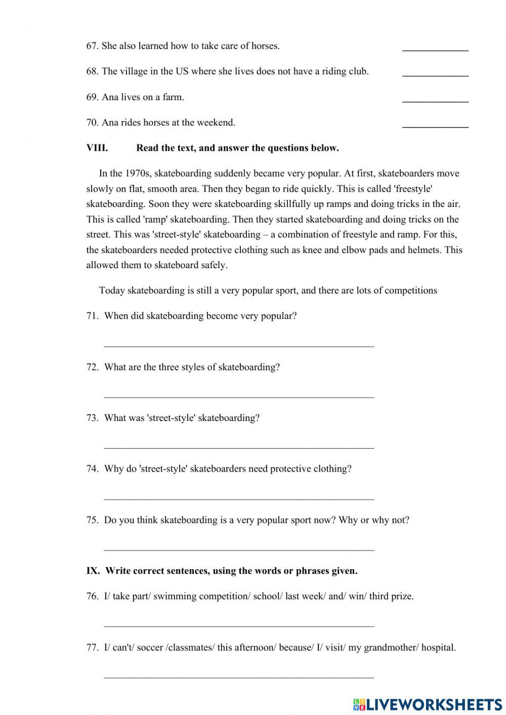 Đề ôn thi giữ kì lớp 6