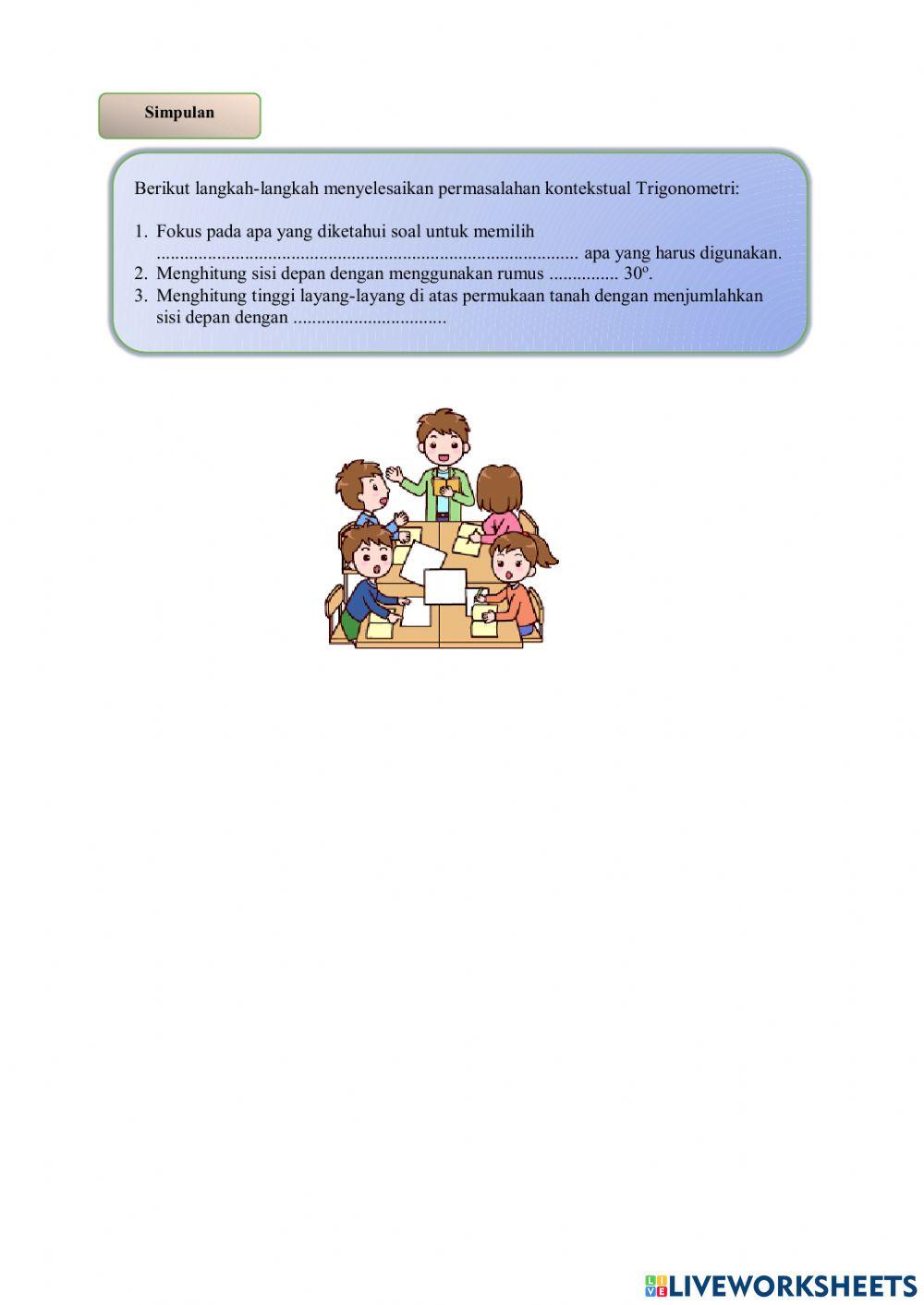 LKPD Kontekstual Trigonometri