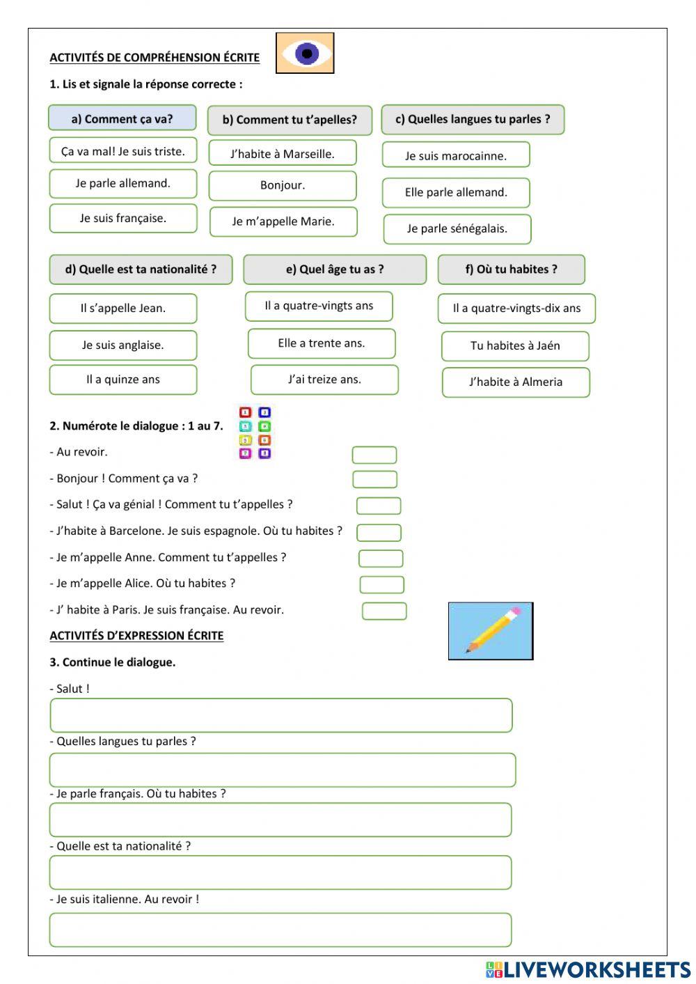 Les données personnelles