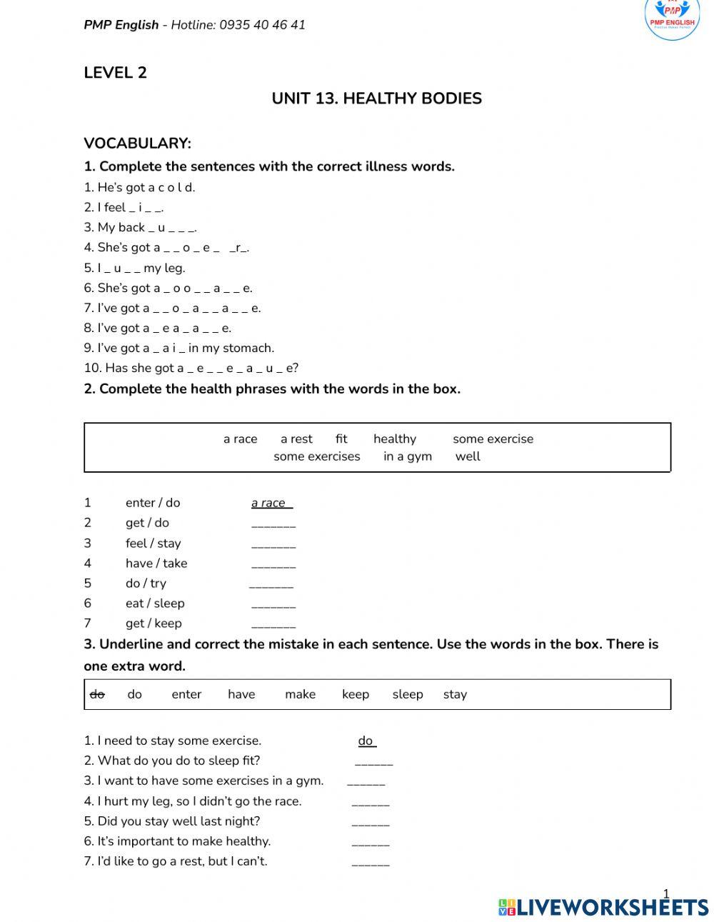 Prepare 2 - Unit 13.1