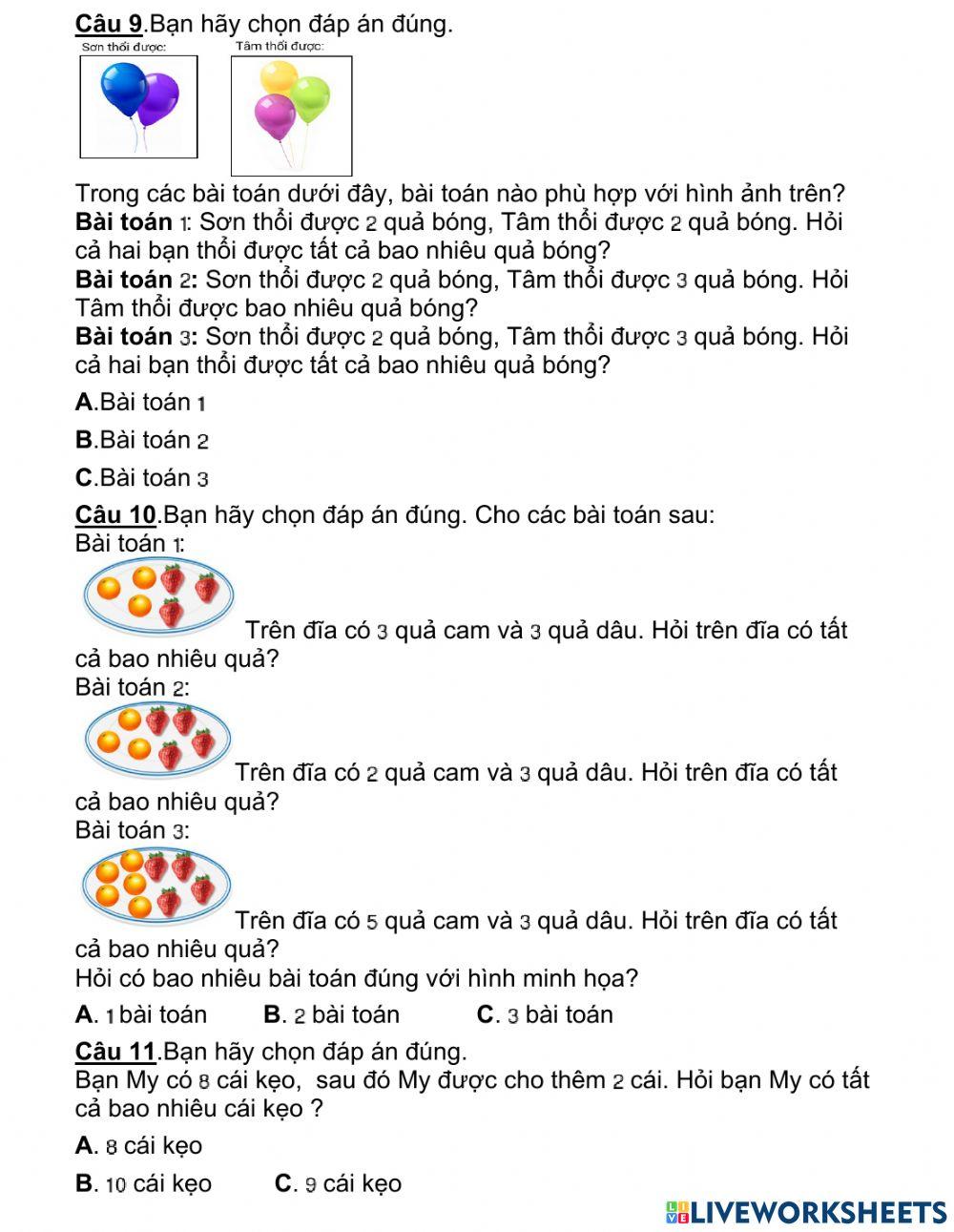 Đề ôn tập số 5