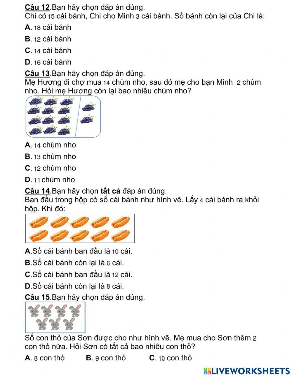 Đề ôn tập số 5