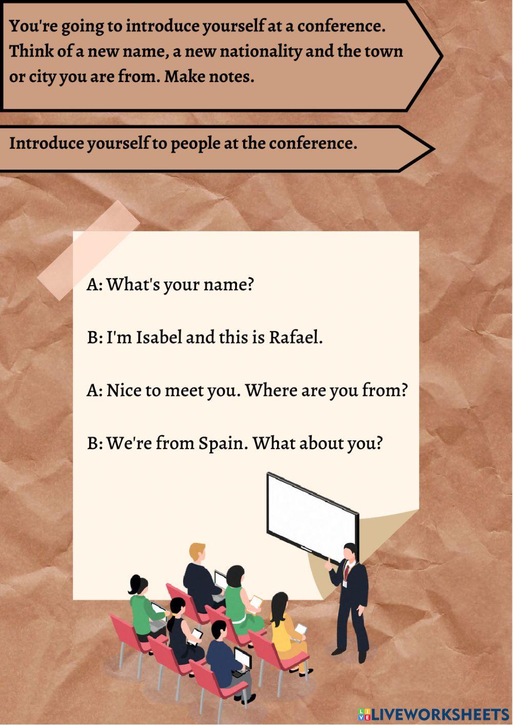 The verb 'be'. Question words