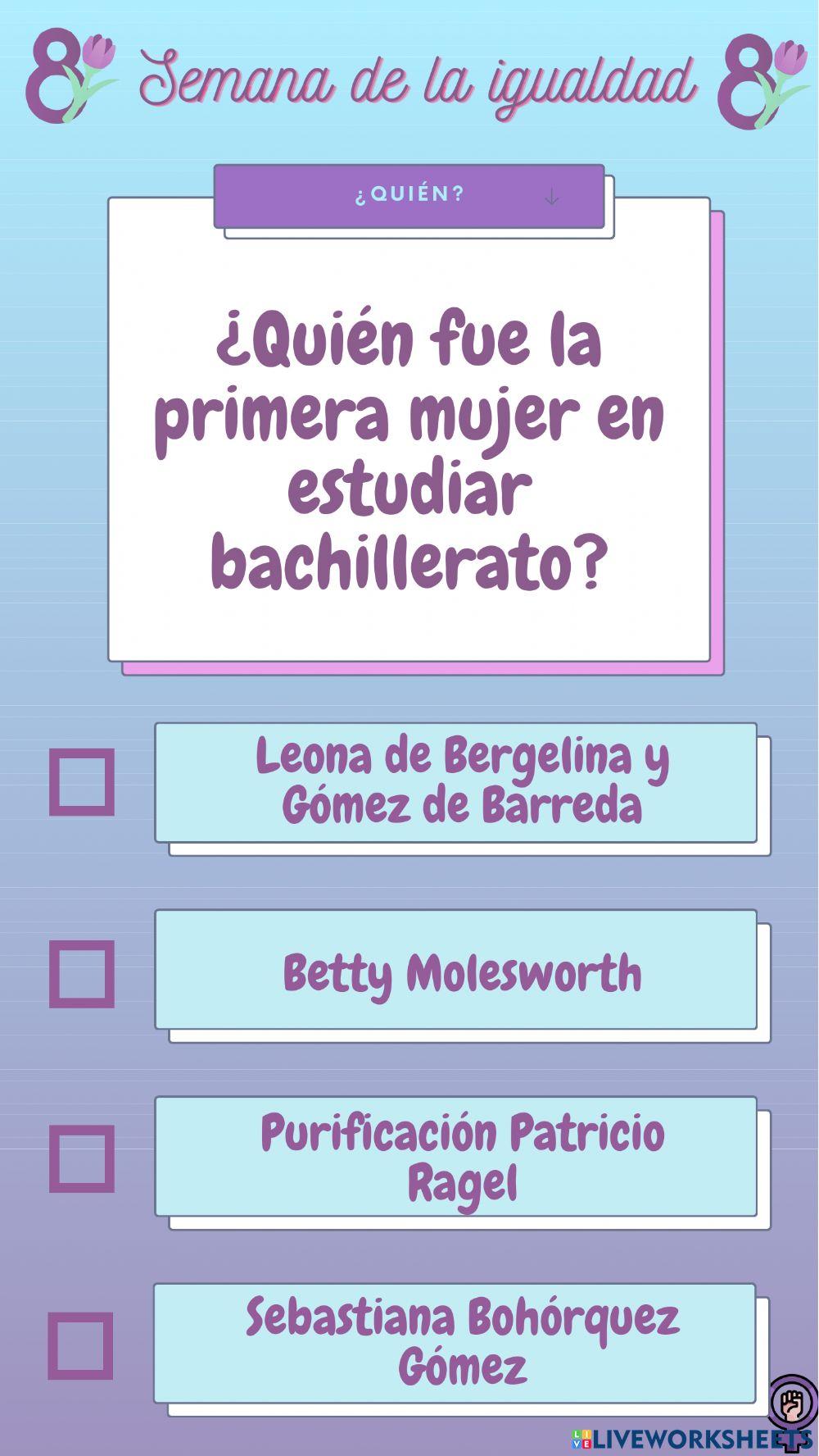 Semana de la igualdad