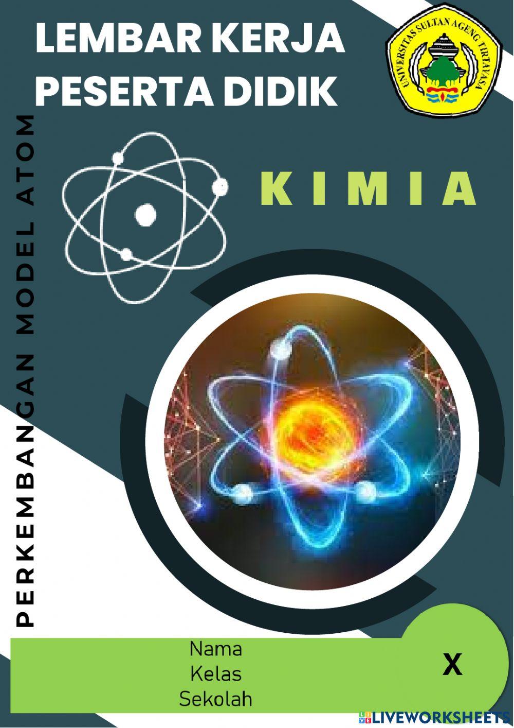 LKPD Perkembangan Teori Model Atom