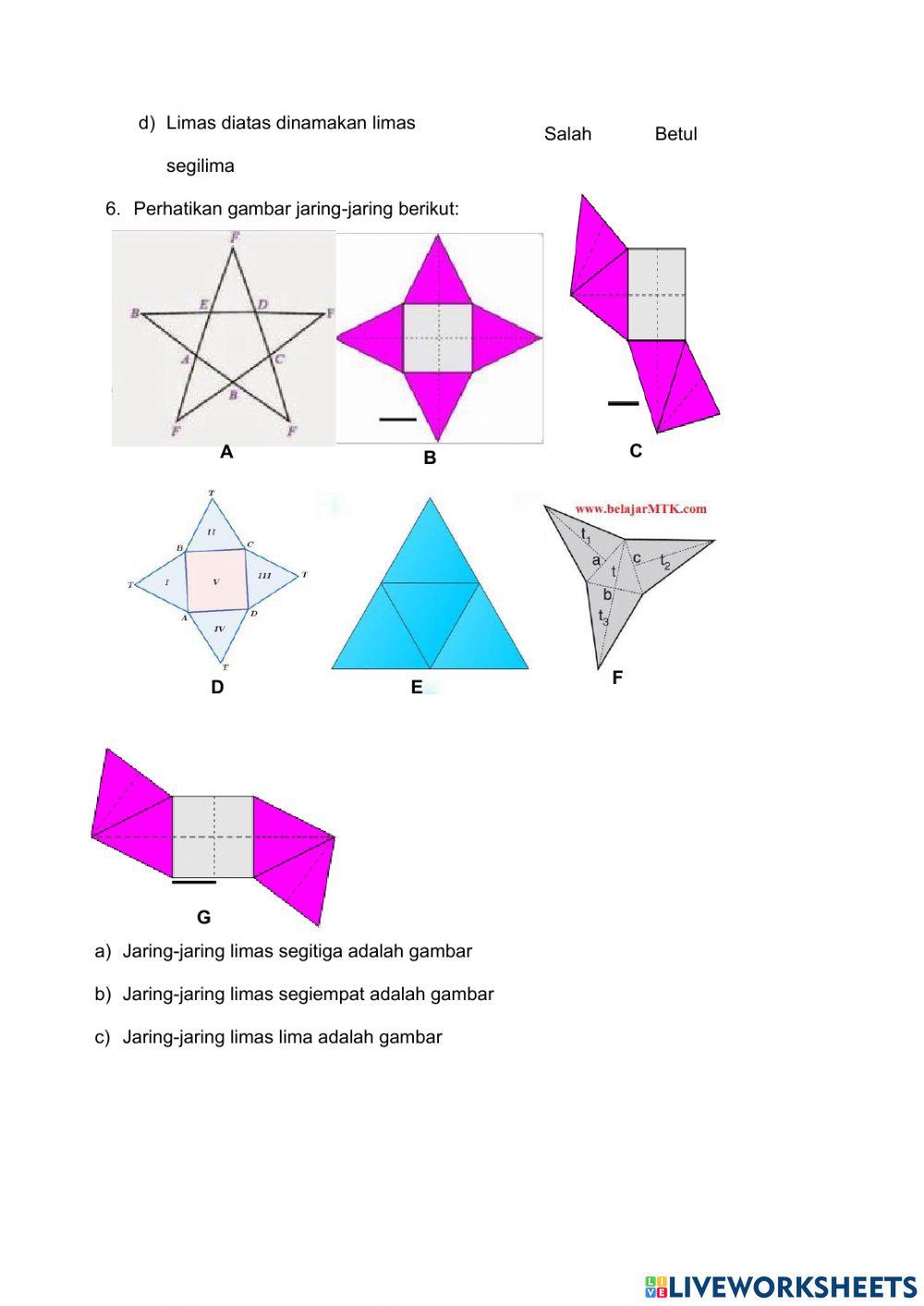 Lkpd unsur-unsur limas