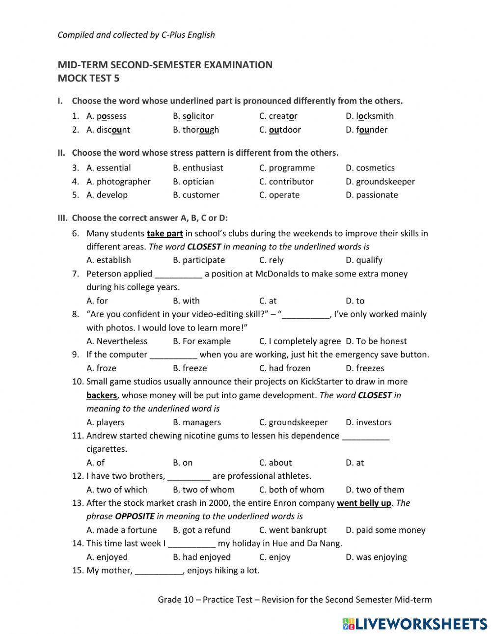 G10-Midterm2stSem-MockTest5