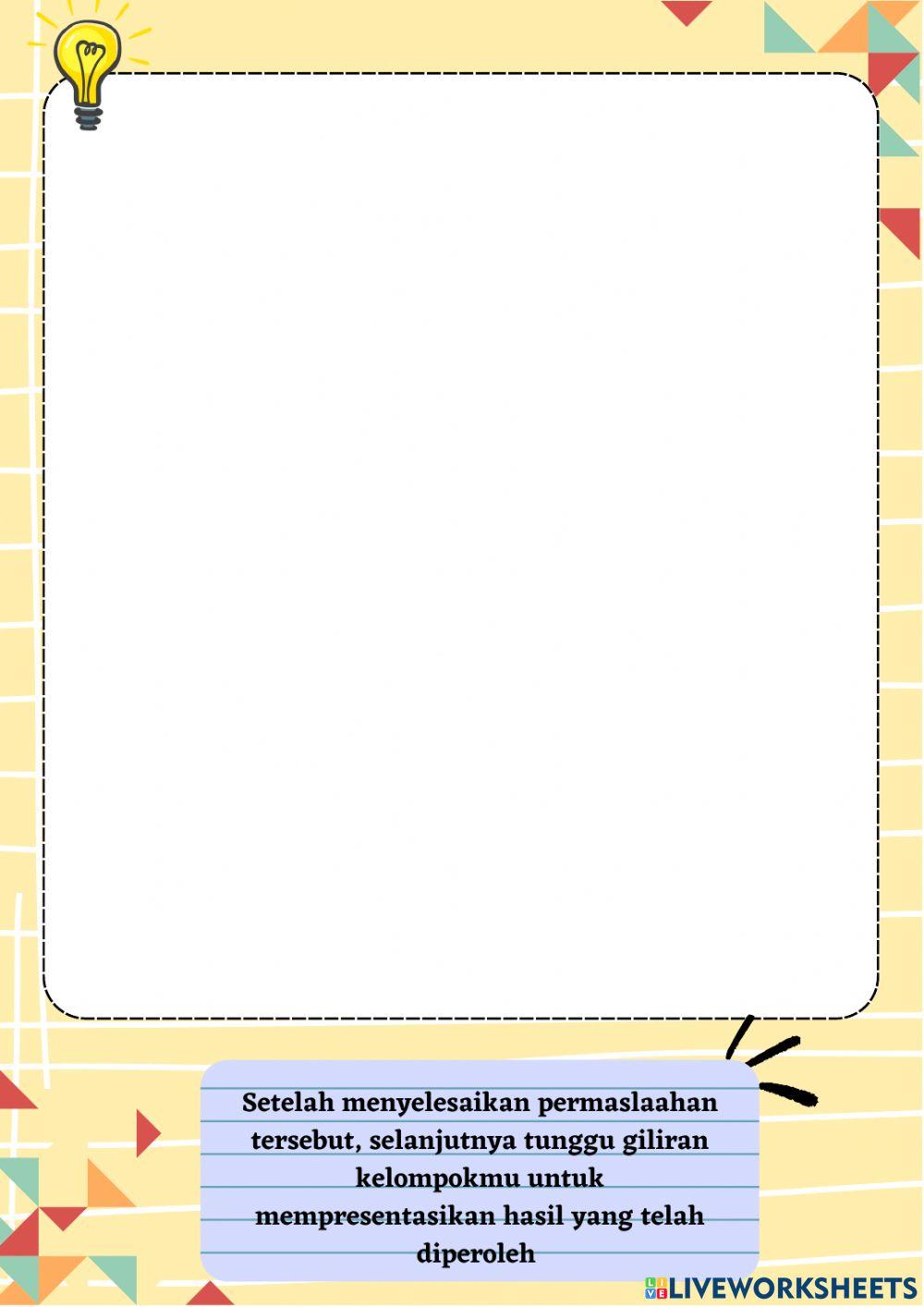 LKPD Aritmatika Sosial Pertemuan 2