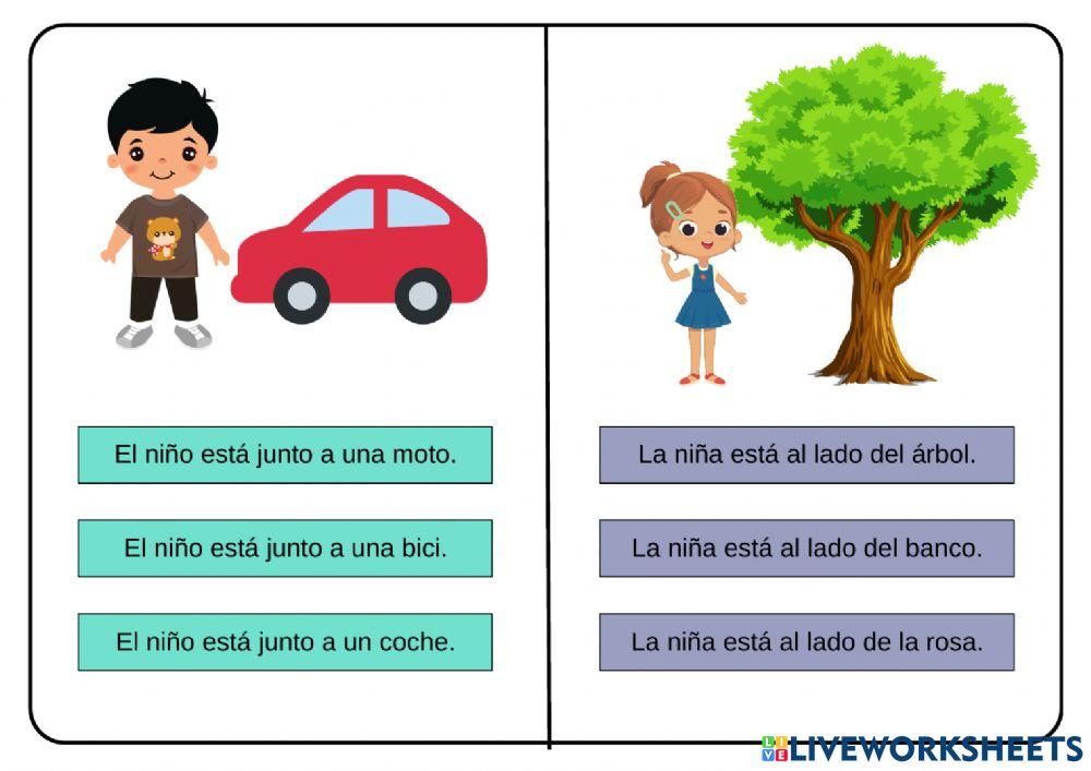 Comprensión oraciones