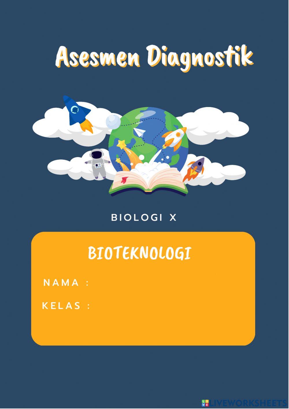 Instrumen diagnostik bioteknologi