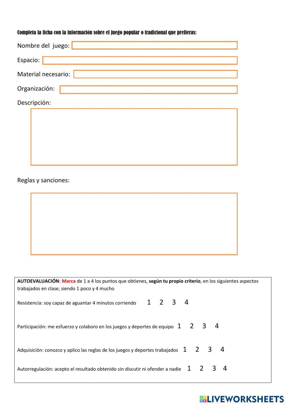 JUEGOS POPULARES Y TRADICIONALES