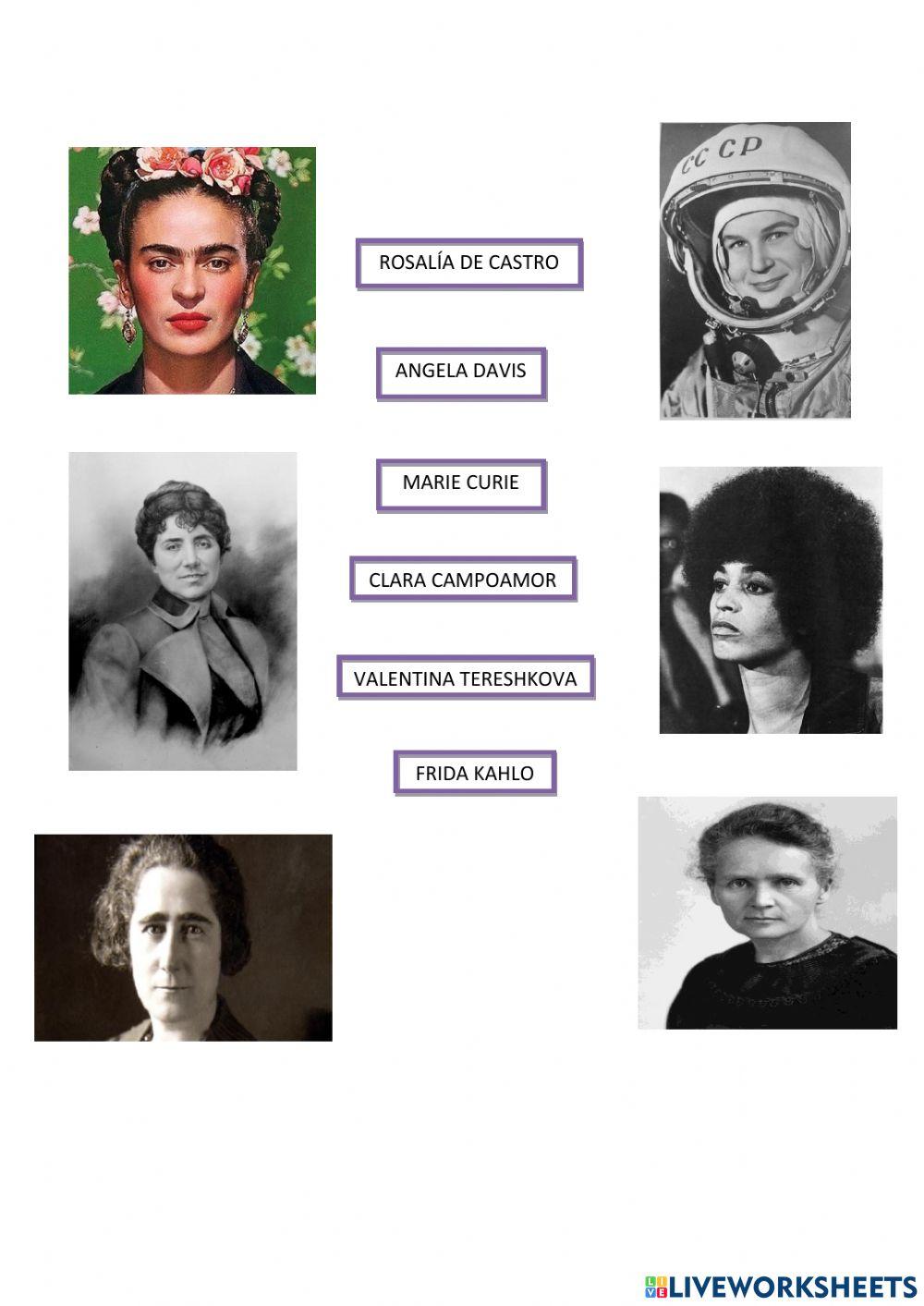 Figuras feministas históricas II