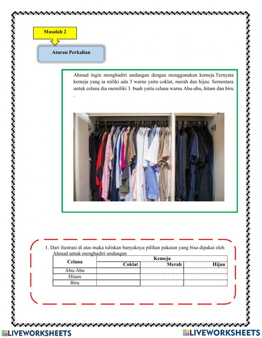 Aturan pengisian tempat