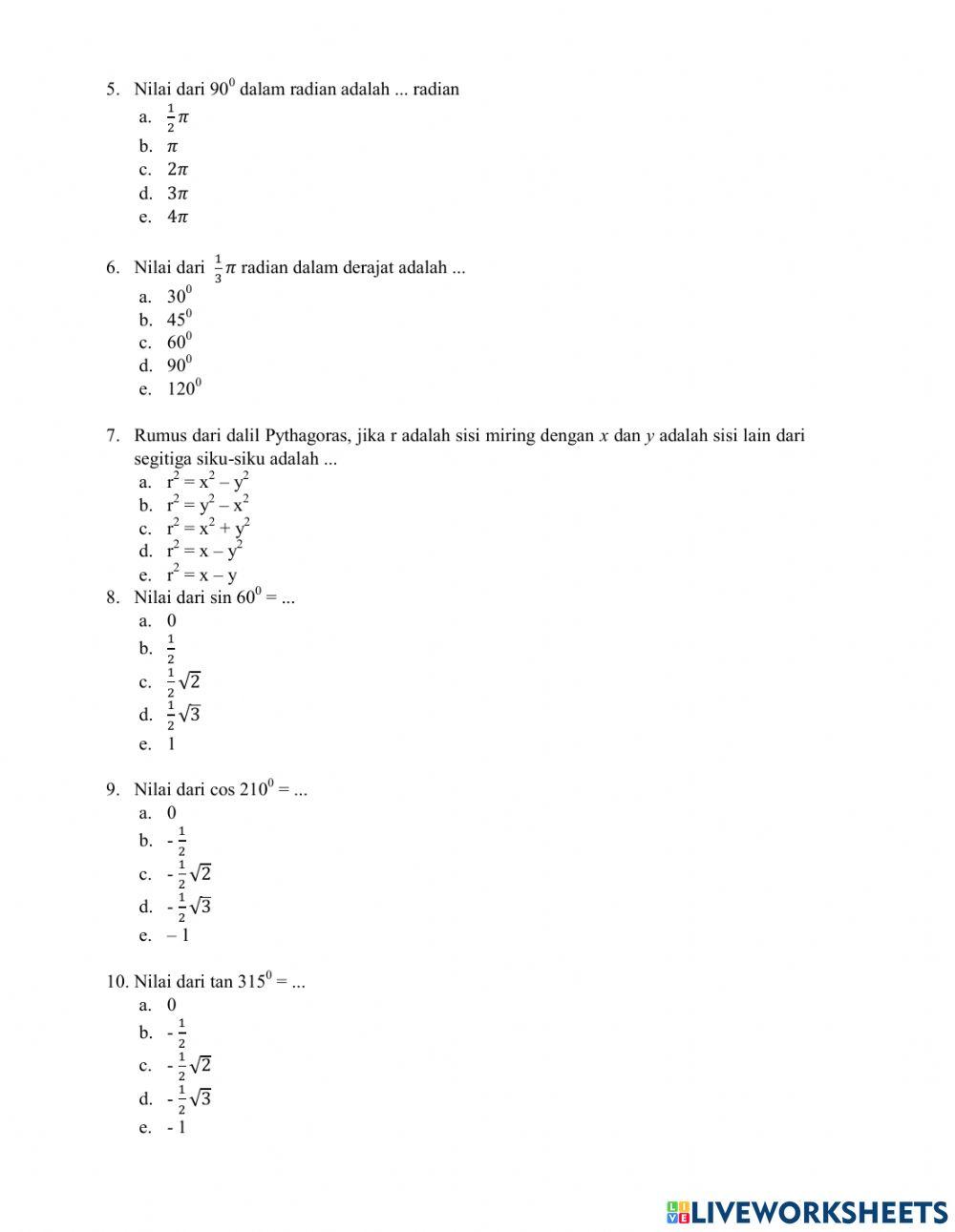 Pts genap kelas x 2023