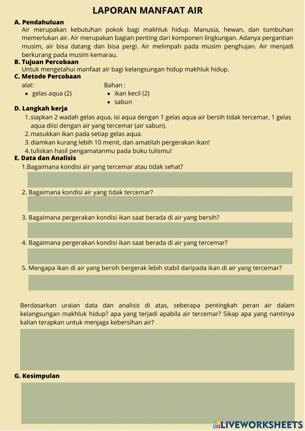POSTtest LKPD Elektronik Berbasis Kearifan Lokal Tema 8 Sub Tema 1 Pembelajaran 1