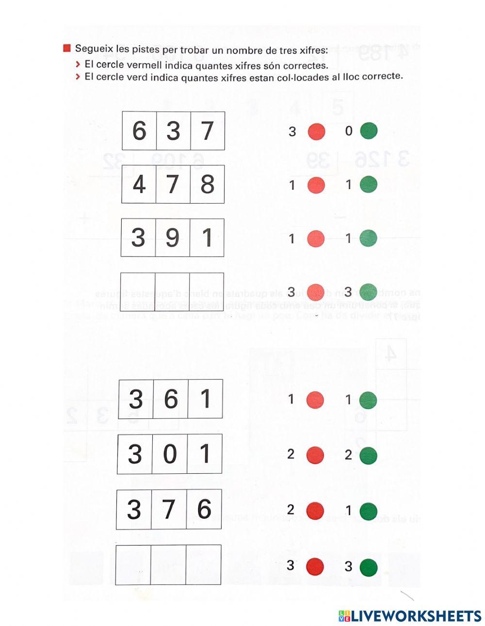 Descobreix el nombre secret