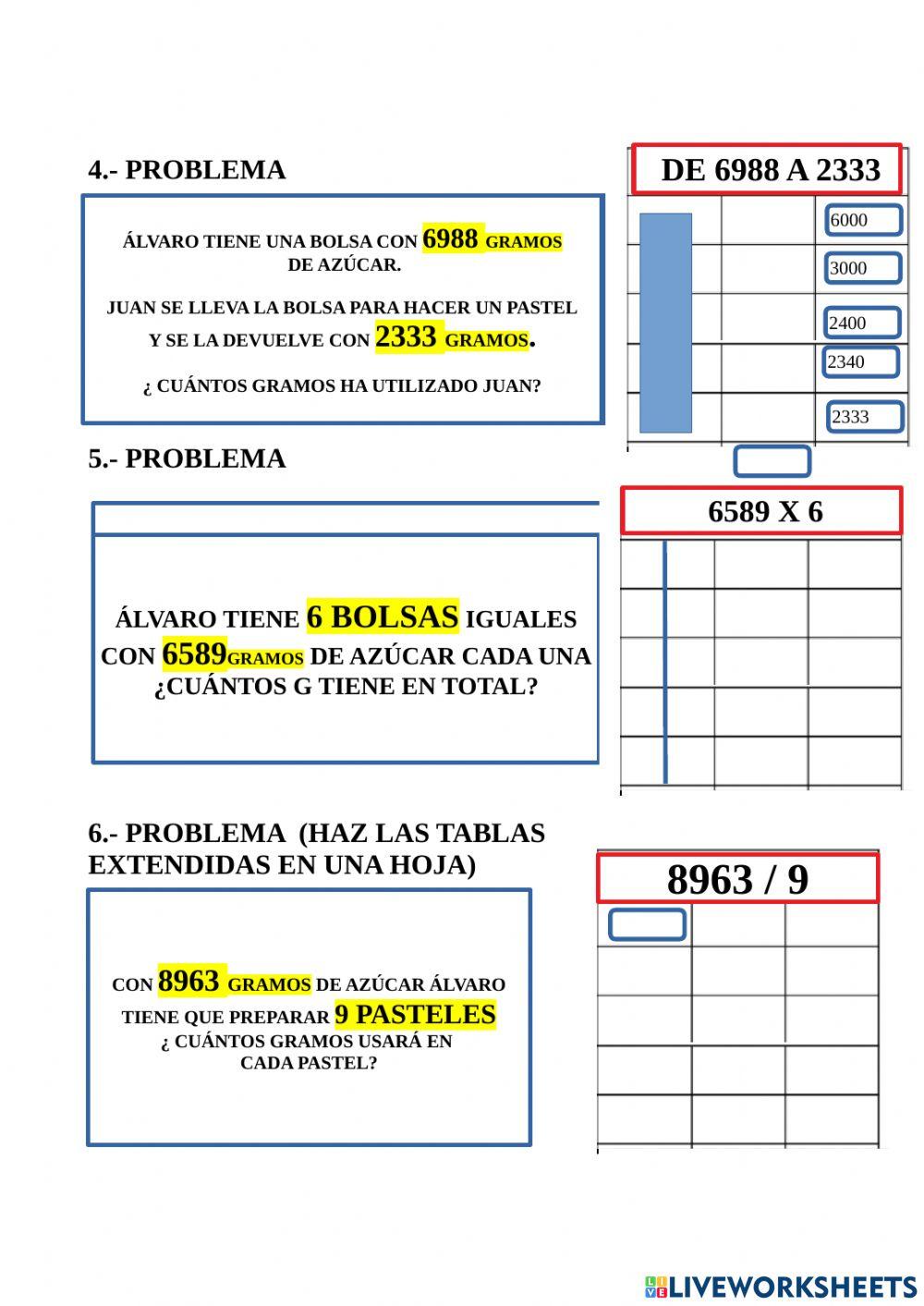 Problemas gramos 2