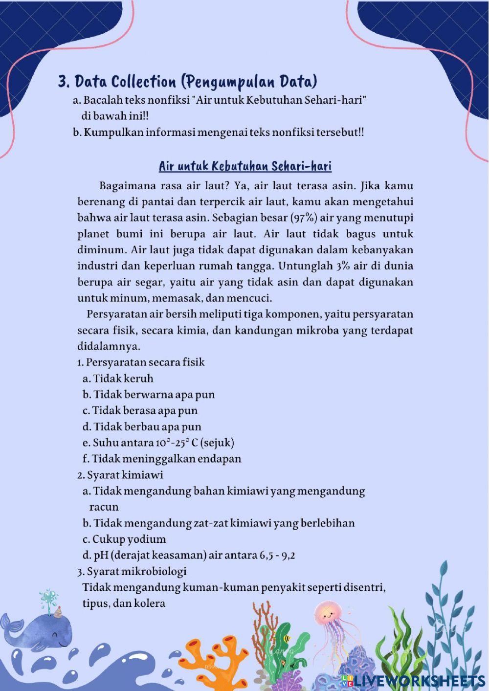 LKPD Tema 8 Subtema 3 Pembelajaran 1