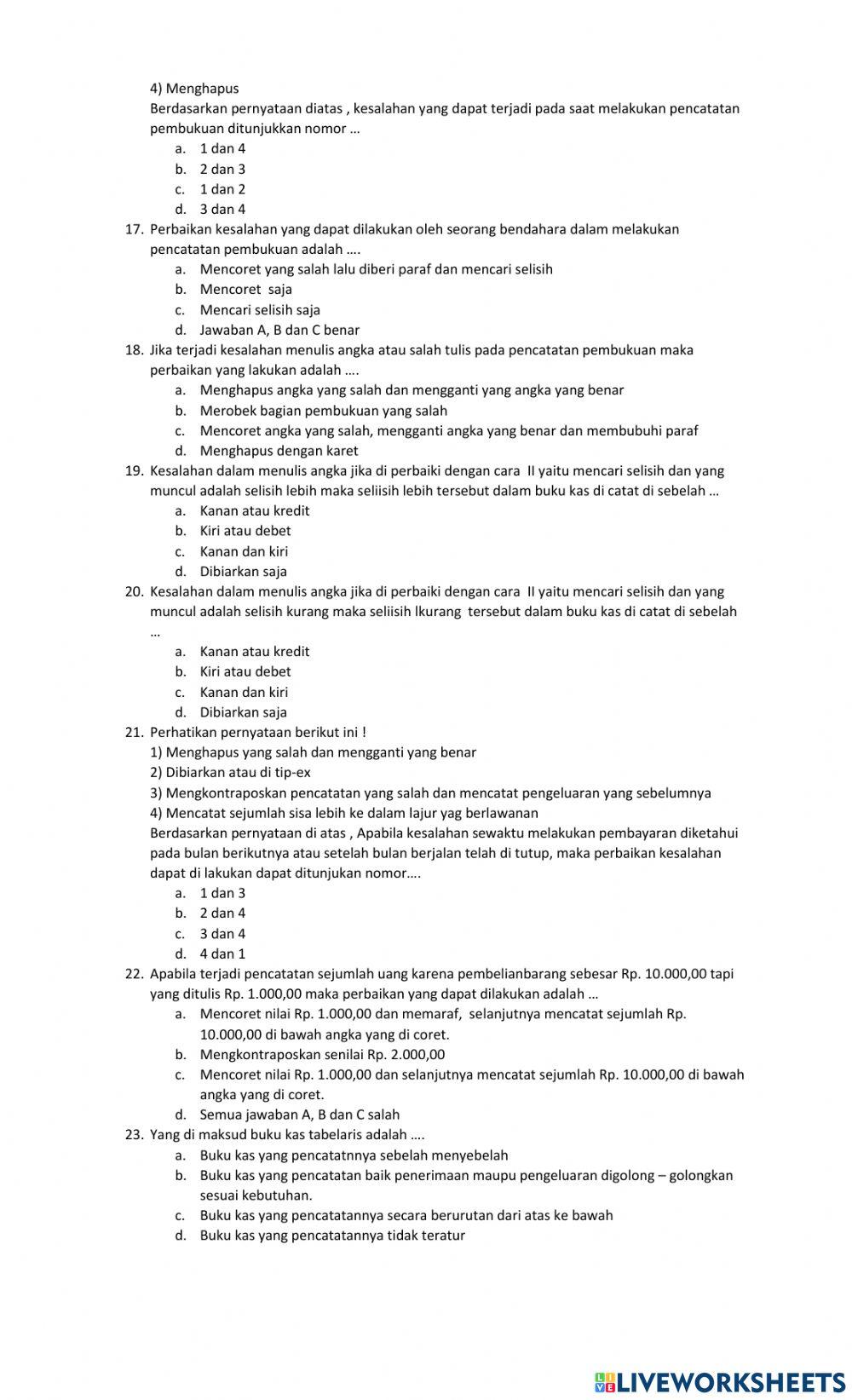 Pts genap jasa kelas 8 TP 2022 - 2023